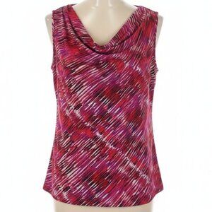 Studio Works Women's Business Casual cowl neck blouse Size petite large